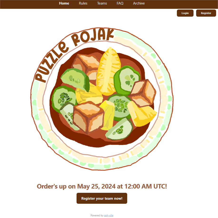 国际比赛16:Puzzle Rojak