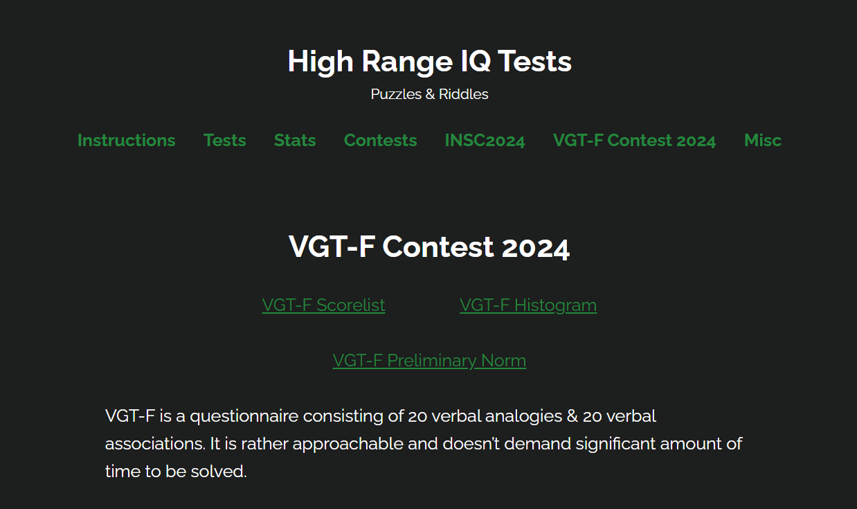 国际比赛17:VGT-F Contest 2024